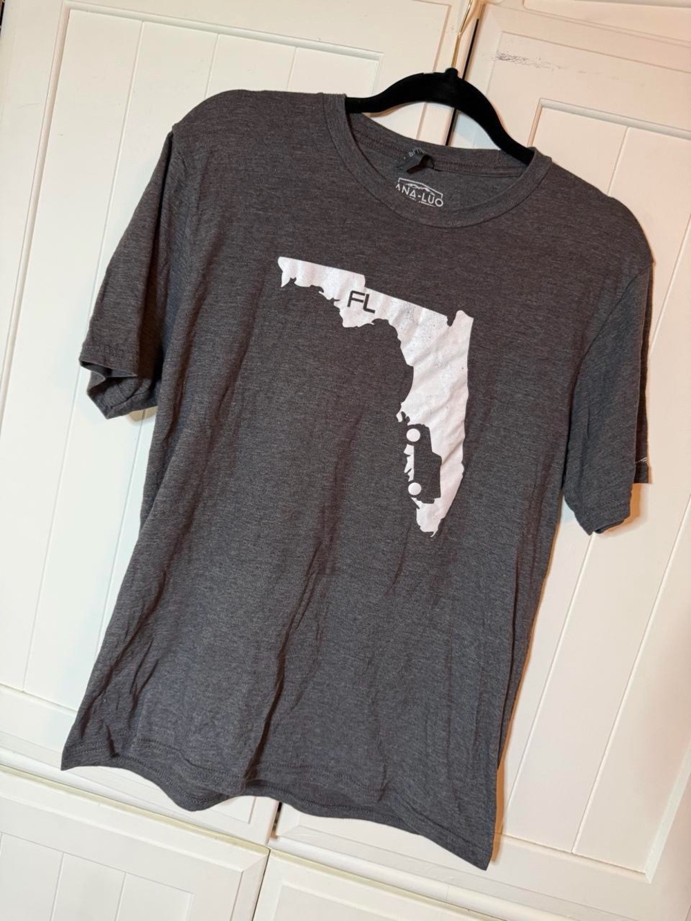 Gray Short-Sleeve Florida with Jeep Graphic Tee